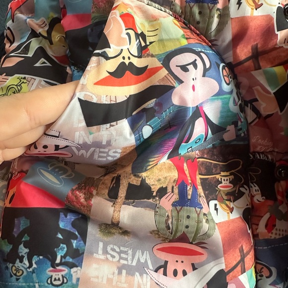 🆕 RARE HOLL HAUS Holland Graphic Vest “LOOKING FOR A STABLE MAN” Size S - Picture 8 of 11